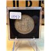 Image 1 : Lot 68-1) 50c Canadian coin 1957