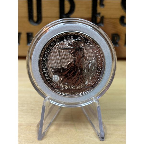 Lot 6-1) 1 oz Britannia 2023 silver