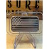 Lot 17-1) 1 oz American flag Silver bar