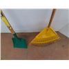 Image 4 : *Rake and Metal Square Point Shovel