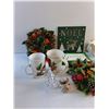 Image 2 : Various Christmas Decorations, Mugs and Ornaments