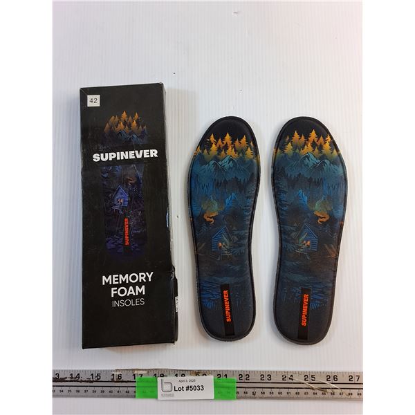 Supinever Memory Foam Insoles