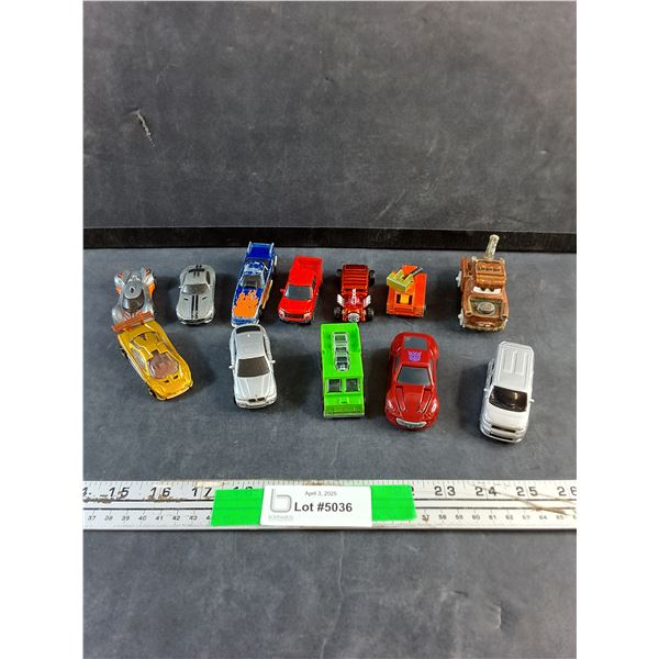 (12) Die Cast Toy Cars - Hot Wheels, Matchbox and Misc