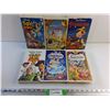 Image 1 : (6) Various Walt Disney VHS Movies - Toy Story, Pinocchio and Cinderella
