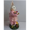 Image 4 : Fabric Mache Spring Bunny Decoration