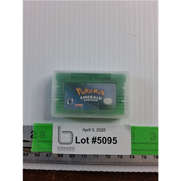 Pokemon Emerald Version Cartridge Game - Cannot Authenticate