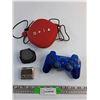 Image 1 : Portable Speaker, Sony Playstation 3 Controller and RCA Pocket Digital Audio Player