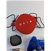 Image 4 : Portable Speaker, Sony Playstation 3 Controller and RCA Pocket Digital Audio Player