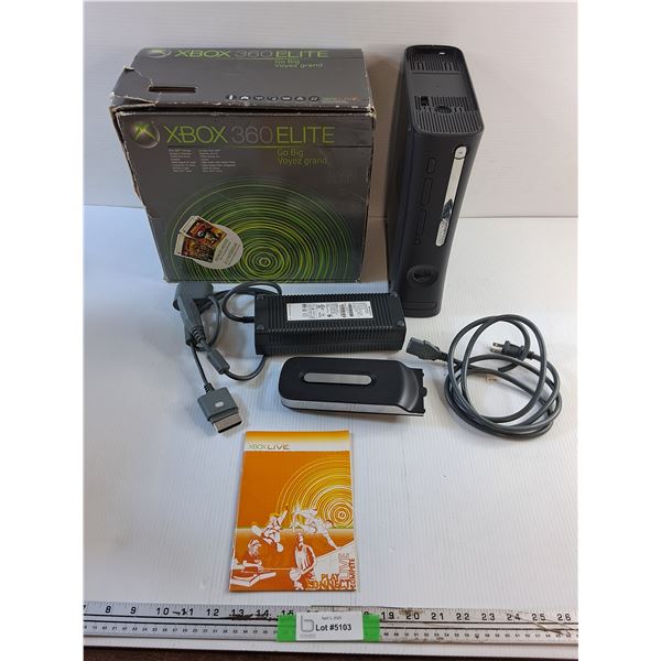 Xbox 360 Elite Gaming Console and Accessories