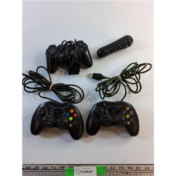 Xbox and Sony Playstation Controllers