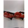 Image 2 : (2) Milwaukee "Fuel' Cordless Blowers - No Battery Pack - Untested