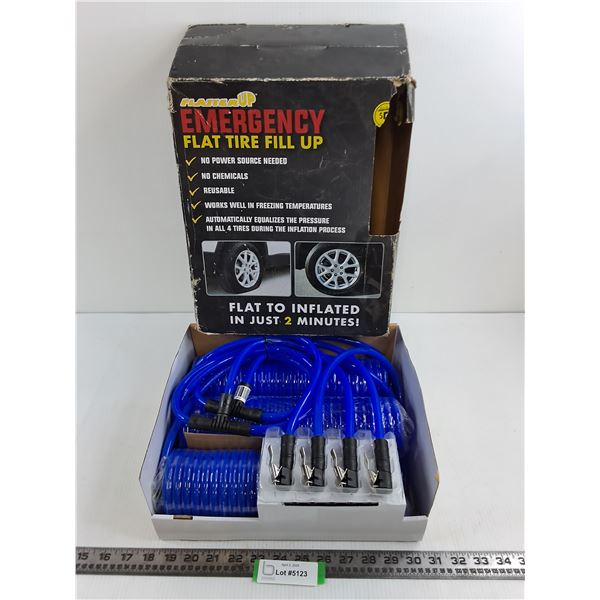 FlatterUp Emergency Flat Tire Fill Up - Appears Unused