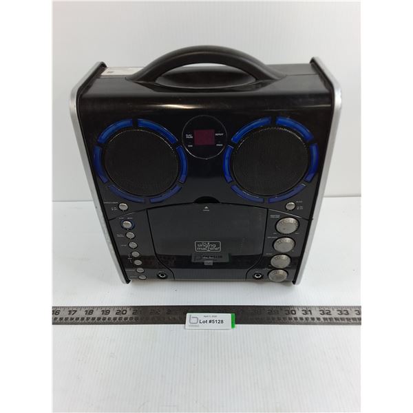 the singing machine Karaoke Machine - No Cords or Accessories - Untested