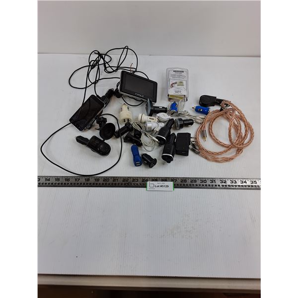 Assorted USB Car Chargers & Dash Cams - All Untested - As is