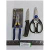 Image 1 : (3) Hand Tools (Wrench, Knife, Scissor)