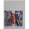 Image 2 : (3) Pez Dispensers (Batman, Iron Man, Black Panther), Domo Sealed Toy