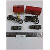 Image 1 : (6) Child's Miniature Toys (Building, Vehicles)