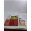 Image 2 : 6) Vintage Books & a Greeting Cards in Holder