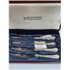 Image 2 : International Silver Company Set of 7 Stainless Steel Knives with Totes, Pie Server