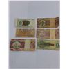 Image 2 : (6) Brazilian Currency Bills (5000, 100's, 10, 5, 1)