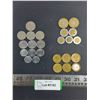 Image 1 : (25) International Coins (12-Brazil, 7-Mexico, 6-DR) 1970-2002