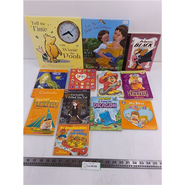 (12) Children's Books (Cinderella, Winnie the Pooh, Berenstain Bears)