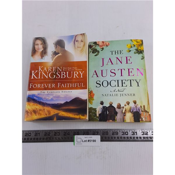 (2) Soft Cover Books (Forever Faithful,  Jane Austen Society)
