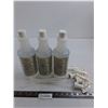 Image 1 : (3) 1L Bottles of Sunshine Hard Surface Sanitizer with Spray Nozzles