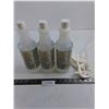 Image 1 : (3) 1L Bottles of Sunshine Hard Surface Sanitizer with Spray Nozzles - Unused