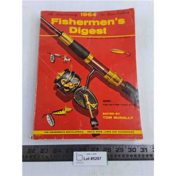 Vintage Fishermen's Digest from 1964