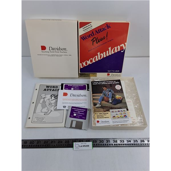 Word Attack Plus Kit from 1980's