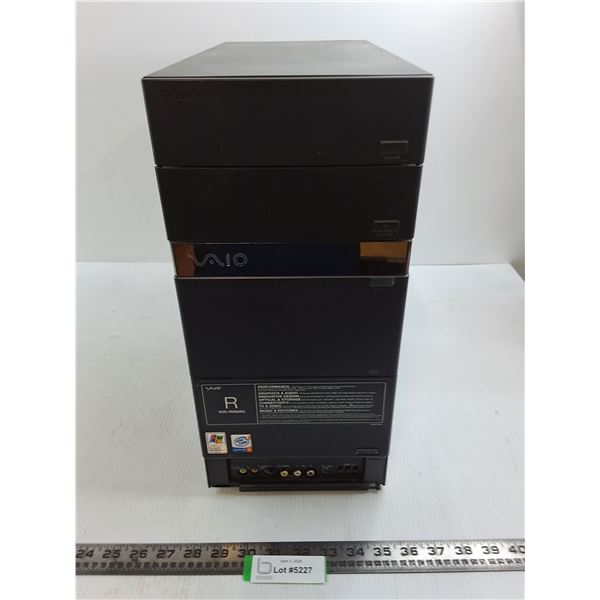 Vaio Desktop Computer - No Power Cord, No Hard Drive, No Video - 16" x 14" x 7.5"