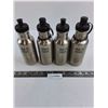 Image 1 : (4) Klean Kanteen Stainless Steel 10oz Water Bottles