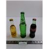 Image 1 : (3) Glass Bottles of Soft Drink - Full (Coke, Sprite, Schweppes Tonic Water)