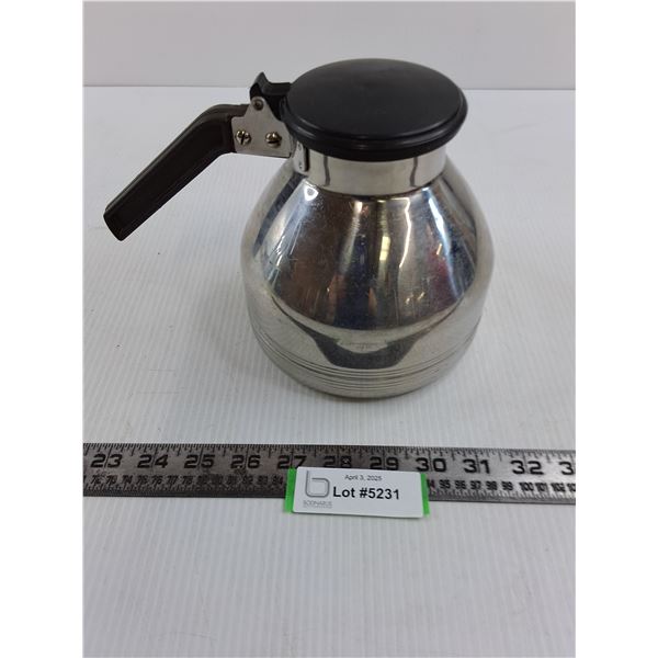 Vintage Clyde-ware Stainless Steel Coffee Pot