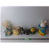 Image 1 : Easter Lot- (3) Ceramic Storage Container Up to 10" Tall, (2) Piggybanks, Wood Birdhouse