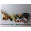 Image 1 : Easter Lot- (7) Bunny Figurines/Storage Containers, Piggy Bank, Large Mug, Misc.