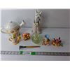 Image 1 : Easter Ceramic Decorations-Watering Pot, Rabbit 8.75" Tall, Misc.