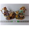 Image 1 : (2) Ceramic Garden Themed  Figurines