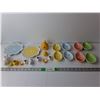 Image 1 : Ceramic Easter Figurines- Plates, Egg Holders, Misc.