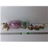 Image 1 : Easter Lot- Ceramic Storage Containers, Decorations