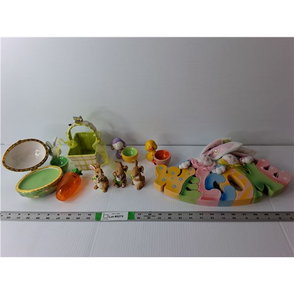Easter Lot- Welcome Sign, Candle, Misc.
