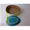 Image 2 : Egg Shaped Plates 10" & Storage Box