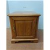 Image 1 : *Wood Sidetable with Storage