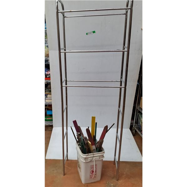 *Garden Stakes & Metal Stand