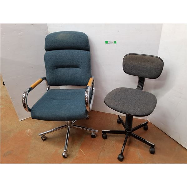 *(2) Computer Chairs- As Is