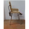 Image 2 : * Vintage High Chair 385" Tall & Wood Dining Chair 33" Tall