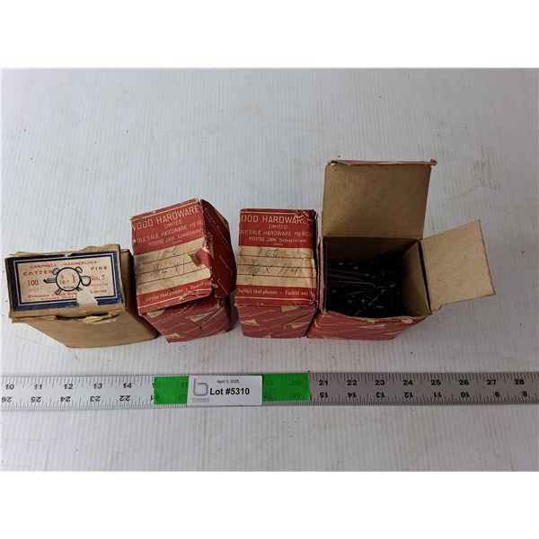 (4) Boxes of Cotter Pins