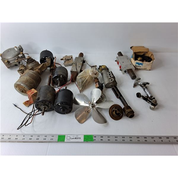 Blower Motor, Pneumatic Cylinder, Valve, Misc.