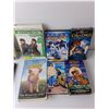 Image 2 : (10) Kids VHS/DVD Movies- Happy Feet, So Little Time, All Dogs Go to Heaven, Misc.